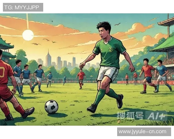 《绿茵场上的旋律与梦想 足球之星献给未来的歌声》
